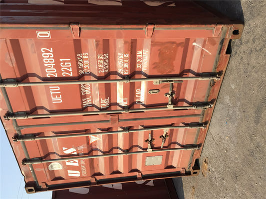 Cina 20GP Used Metal Storage Containers / 2nd Hand Shipping Containers pemasok