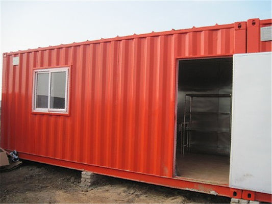 Cina 20 Feet Single Container Home Dengan Sistem Listrik Dan Baja pemasok