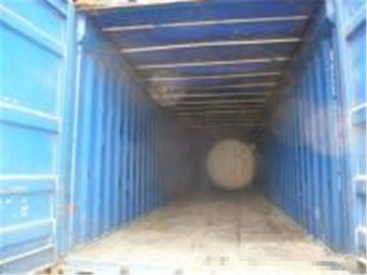 Cina Blue Second Hand 40 Foot Buka Top Container Volume 65.9 Cbm 12.19m Panjang pemasok