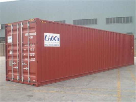 Cina 2 Hand Steel High Cube Shipping Container / 45 Hc Container pemasok