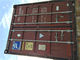 Barang 45HQ Second Hand Goods High Cube Shipping Container RED Color pemasok